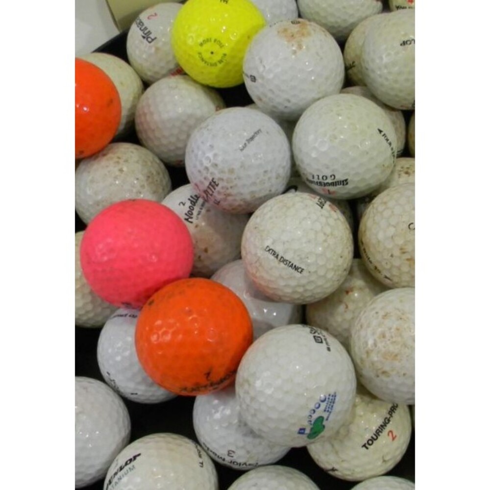 Mixed Lot Of 30+ Practice Golf Balls Top Flight Titleist Others